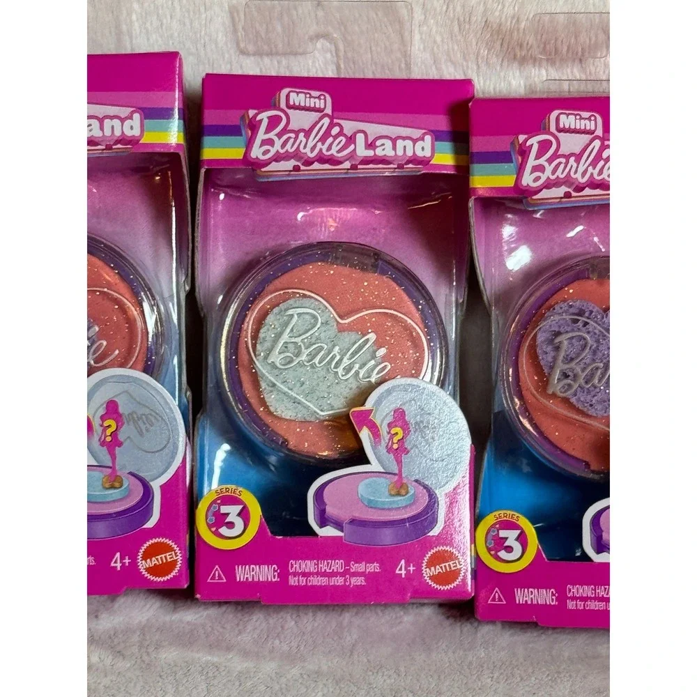 Barbie BarbieLand Mini Doll Blind Box Compact Series 3 Lot of 3. New - Mattel